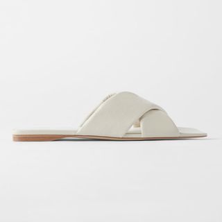 Zara + Padded Leather Sandals