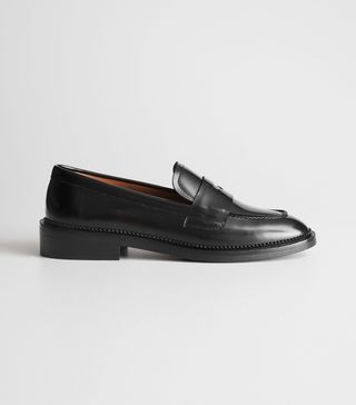 & Other Stories + Round Toe Leather Loafer