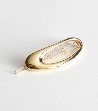 & Other Stories + Open Frame Organic Oval Hair Clip