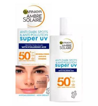 Garnier + Ambre Solaire Super UV Anti Dark Spots & Anti Pollution Face Fluid SPF50