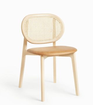 John Lewis & Partners + Beckett Cane Dining Chair in Natural