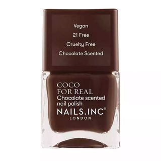 Nails.Inc + Coco For Real Chocolate Scented Nail Polish in Meet Me on Mars