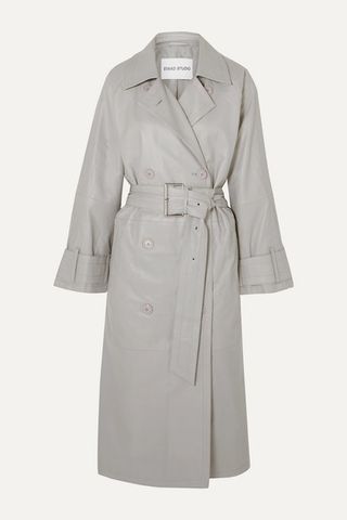 Stand Studio + + Pernille Teisbaek Shelby Leather Trench Coat