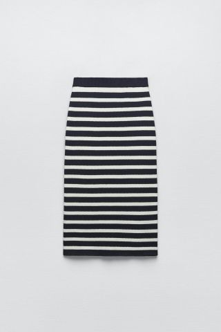 Zara + Knit Pencil Skirt