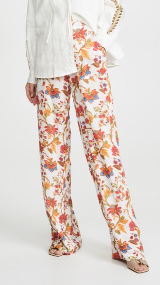 Alix of Bohemia + Silk Floral Charlie Pants
