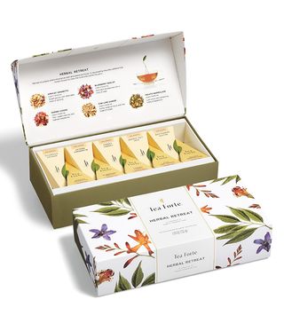 Tea Forte + Herbal Retreat Petite Presentation Box Tea Sampler