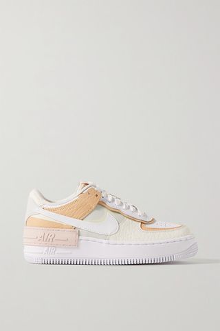 Nike + Air Force 1 Shadow SE Leather Sneakers