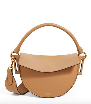 Yuzefi + Leather Dip Shoulder Bag