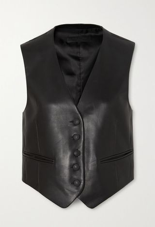 Rag & Bone + Lina Leather Vest