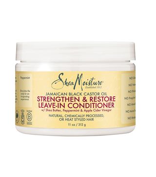 Shea Moisture + Strengthen & Restore Leave-In Conditioner