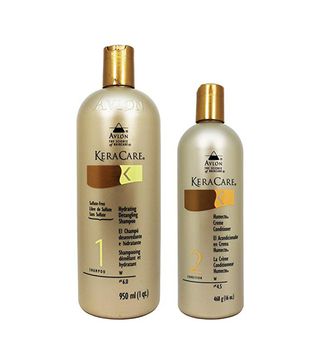 Keracare + Sulfate Free Hydrating Shampoo and Humecto Creme Conditioner