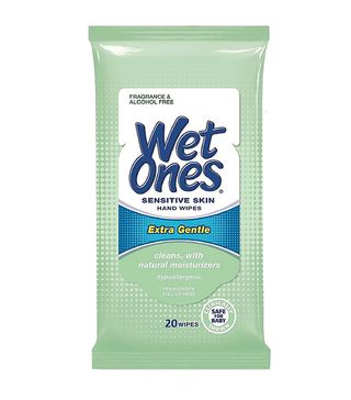 Wet Ones + Sensitive Skin Hand Wipes (Pack of 2)