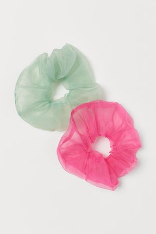 H&M + 2-Pack Large Scrunchies
