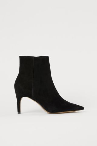 H&M + Pointed Ankle Boots