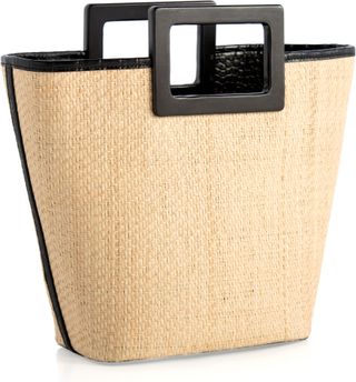 Shiraleah + Karlie Woven Raffia Tote