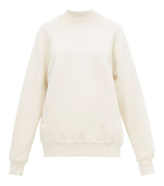 Les Tien + Raglan-Sleeve Loop-Back Cotton Sweatshirt