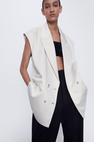 Zara + Oversized Vest