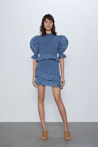 Zara + Stretch Mini Skirt