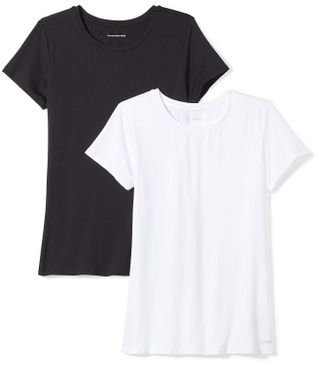 Amazon Essentials + Tech Stretch Short-Sleeve Crewneck T-Shirt