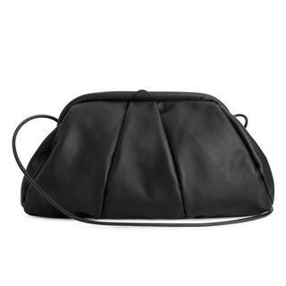 Arket + Soft Leather Clutch Bag
