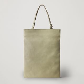 COS + Large Leather Tote Bag