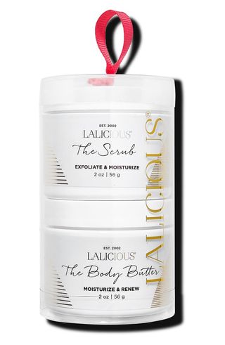 Lalicious + Sugar Scrub & Body Butter Travel Size Set