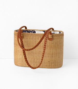 Garnet Hill + Beachgold Basket Tote