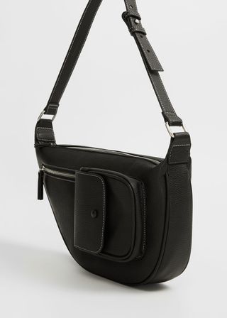 Mango + Pocket Crossbody Belt Bag