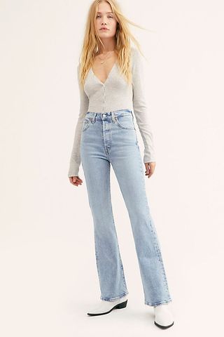 Levi's + Ribcage Flare Jeans