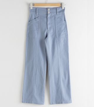 & Other Stories + Topstitch Workwear Trousers
