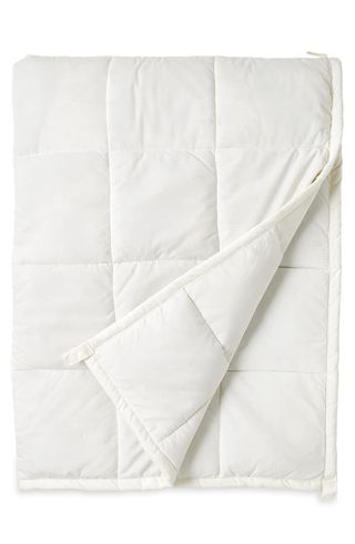 WellBe + Embrace Organic Cotton Weighted Blanket