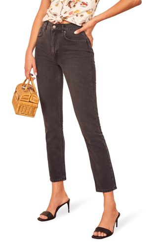 Reformation + Julia High Waist Cigarette Jeans