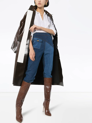 Rejina Pyo + Lucie Patchwork Skinny Jeans