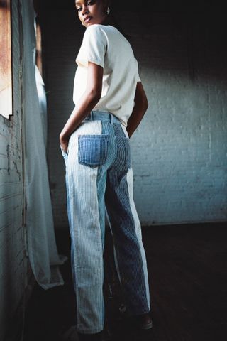 BDG + Hazel High-Waisted Carpenter Jean