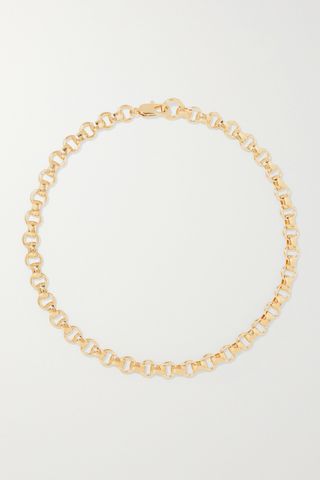 Laura Lombardi + + Net Sustain Franca Gold-Plated Necklace