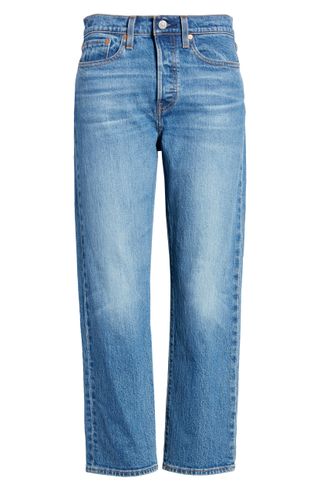 Levi's + Wedgie Straight Leg Crop Jeans