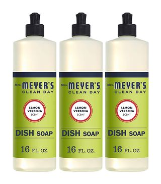 Mrs. Meyer's Clean Day + Liquid Dish Soap, Lemon Verbena (Pack of 3)