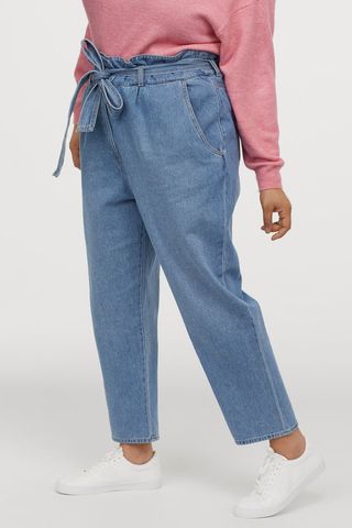 H&M + Paper-Bag Jeans