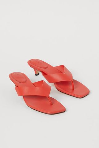 H&M + Studio Collection Leather Sandals
