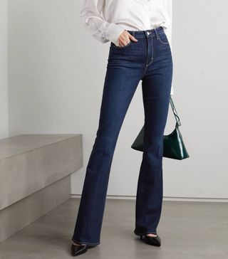 L'Agence + Marty High-Rise Flared Jeans