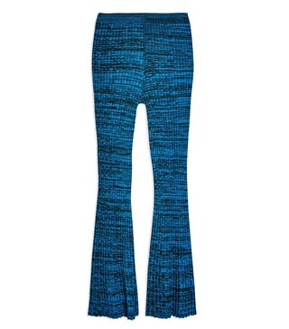 Topshop Boutique + Knitted Flared Trousers