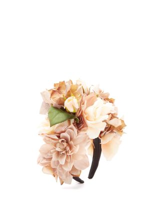 Philippa Craddock + Floral-Appliquéd Headband