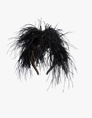 Loewe + Black Feather Headband