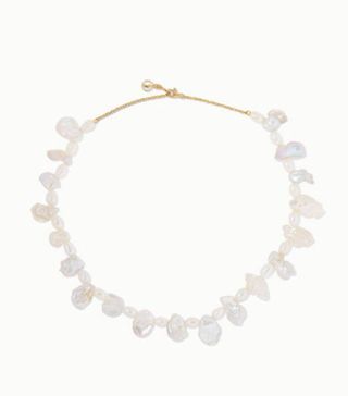 Anissa Kermiche + Gold-Plated Pearl Necklace