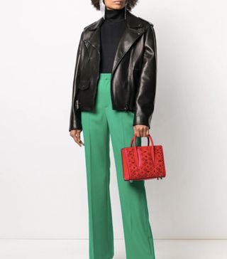 Tom Ford + Leather Biker Jacket