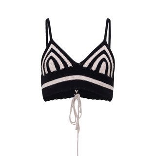 Dorothee Schumacher + Sensual Mind Cropped Crochet-Knit Top
