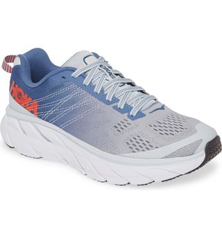 Hoka One One + Clifton 6 Running Shoes in Moonlight Blue