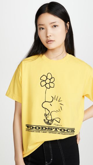 The Marc Jacobs + x Peanuts Woodstock T-Shirt