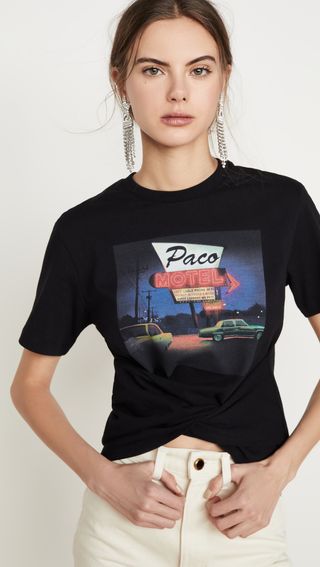 Paco Rabanne + Graphic Wrap T-Shirt