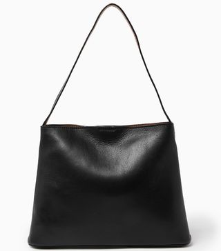 Marks and Spencer + Leather Trapeze Tote Bag